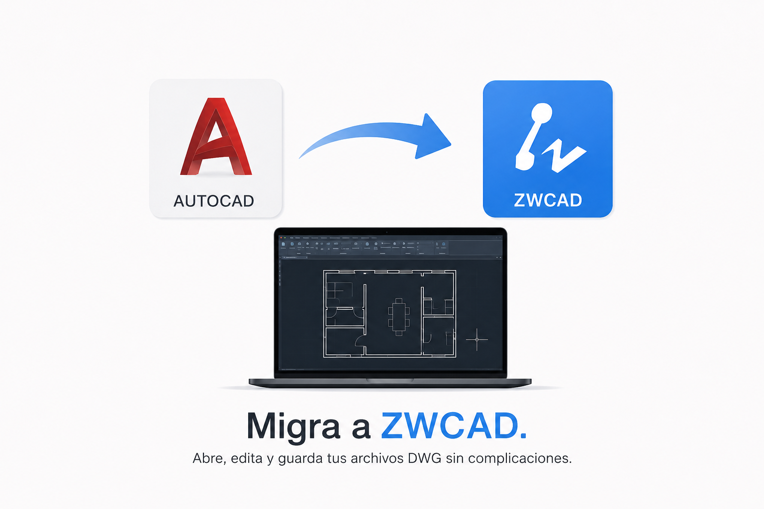 Migrar de AutoCAD a ZWCAD: una transición sin sobresaltos y con ahorro real