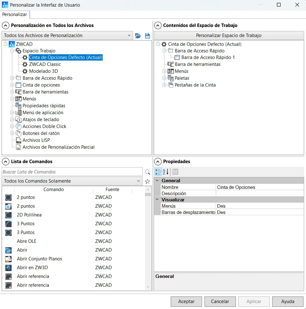 Personalización avanzada en ZWCAD: optimiza tu entorno CAD para máxima eficiencia