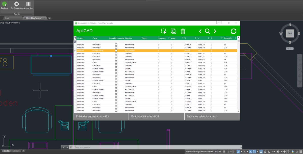 DWGExplorer para ZWCAD