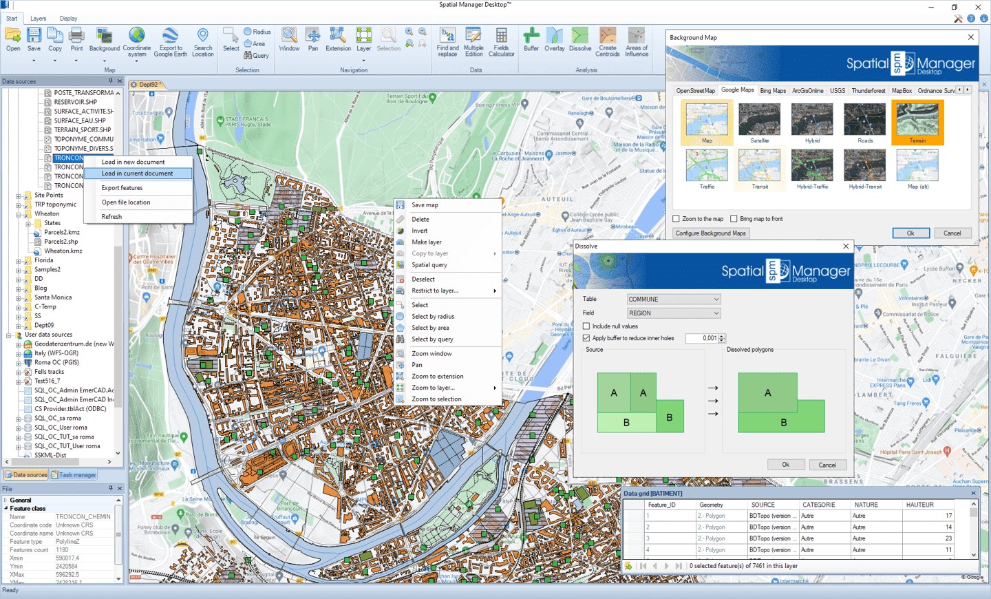 Spatial Manager Desktop
