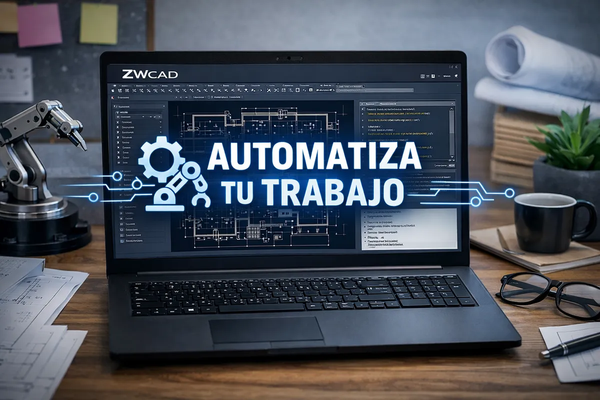 Automatiza tus planos en ZWCAD: rutinas, desarrollos a medida